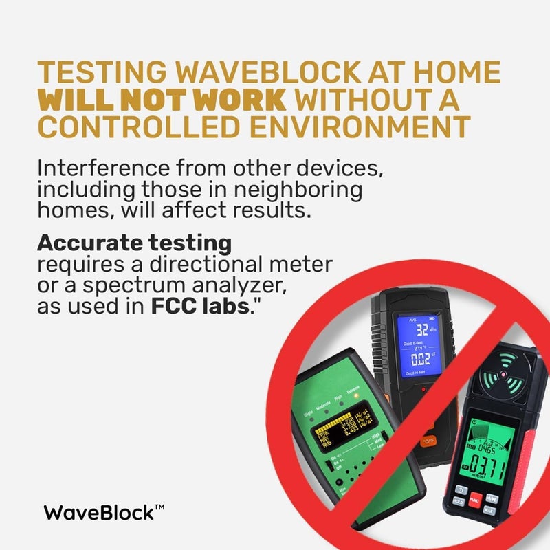 WAVEBLOCK EMF Blocker for Cell Phone - Made for iPhone 14 Plus/14 Pro Max - The Only Patented, Real Scientifically Backed, Lab-Tested 5G-Shield Sticker to Protect You & Your Loved Ones - USA Made - Image 5